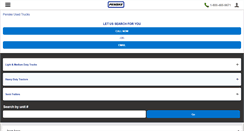 Desktop Screenshot of m.penskeusedtrucks.com