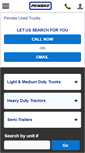 Mobile Screenshot of m.penskeusedtrucks.com